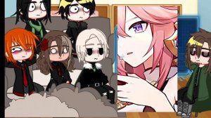 ~||Реакция ГП на Гарри Поттера как Яэ мико||~