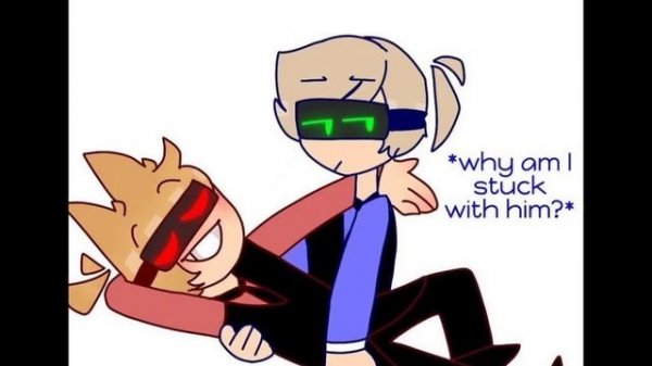 комиксы про Eddsworld tom/tord