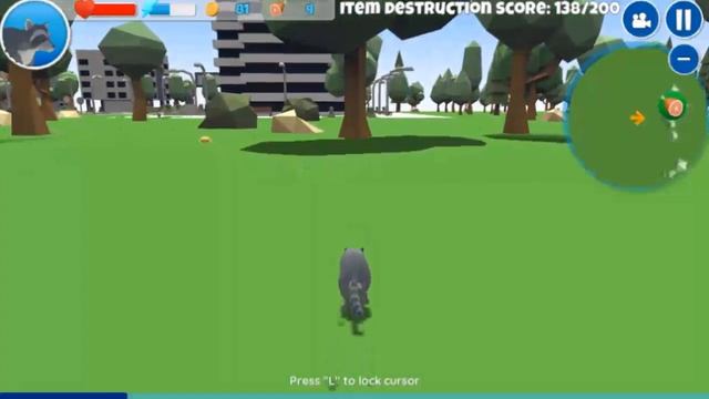 Raccoon Adventure: City Simulator 3D Full Gameplay Walkthrough смотреть онлайн