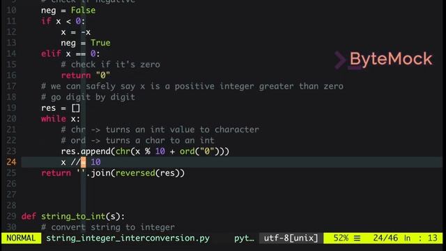 String Integer Interconversion | Elements of Programming Interviews смотреть онлайн
