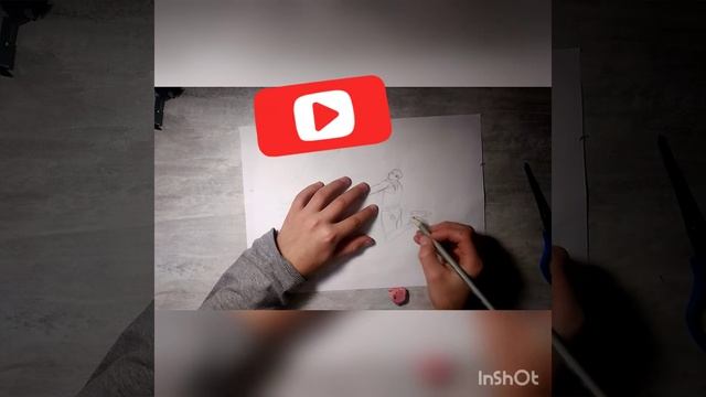 Рисую баскетболиста . смотреть онлайн