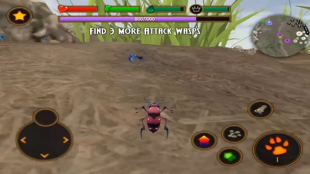 Wasp Simulator By Wild Foot Games - Android / iOS - Gameplay смотреть онлайн