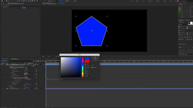 After Effects Tutorial - Color Expression Control смотреть онлайн