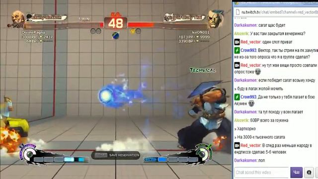 Запись стрима №40 по SSF4AЕ(15.08.2012) PC смотреть онлайн