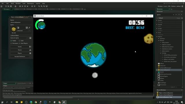 Asteroid Attack DevLog 2 смотреть онлайн