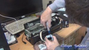 Восстанавливаем Epson L110 после длительного простоя.