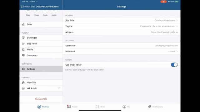 Posting Blogs with the WordPress Mobile App смотреть онлайн