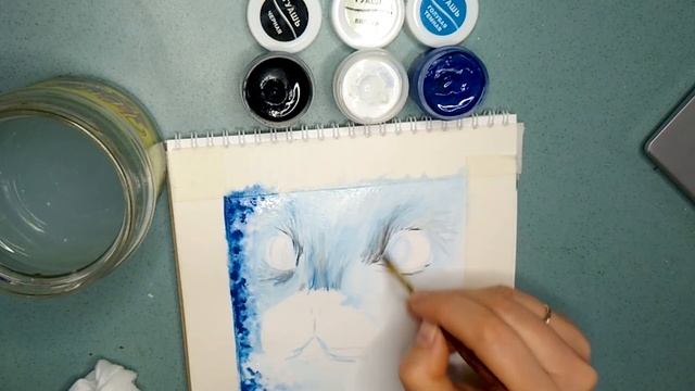 Рисуем тюленя акварелью. ? Милый тюлень рисунок, как нарисовать тюленя легко! Всего три цвета!!! смотреть онлайн