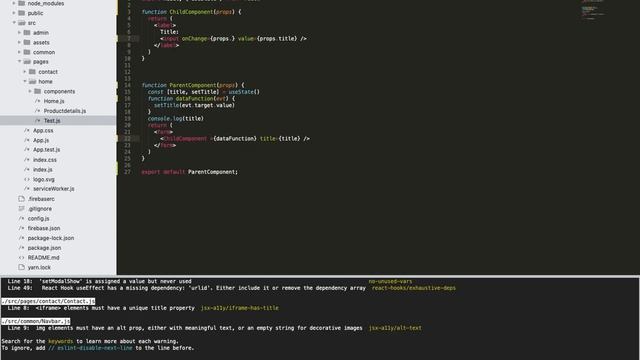How to pass data child to parent in react смотреть онлайн