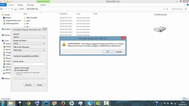 Comment formater une clé USB en Fat32 , Exfat... смотреть онлайн