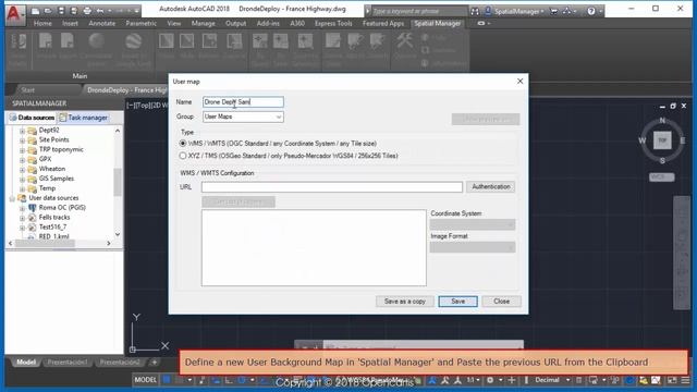 Drone Deploy images as Background Maps (First) - Spatial Manager™ (SR) смотреть онлайн