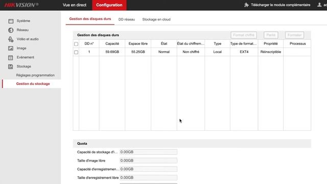 Paramétrages et Installation de la caméra Hikvision DS-2CD2327G2-L смотреть онлайн