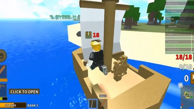 Стал Пиратом Роблокс Веселая мульт игра пираты карибского моря для детей Pirate Simulator смотреть онлайн