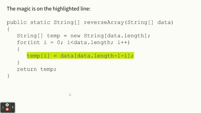 Notes 6.4 Algorithms with arrays 11-9-22 смотреть онлайн
