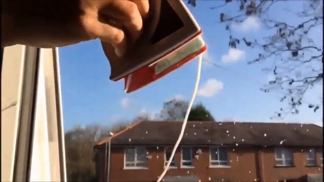 Магнитная щётка для мытья окон смотреть онлайн