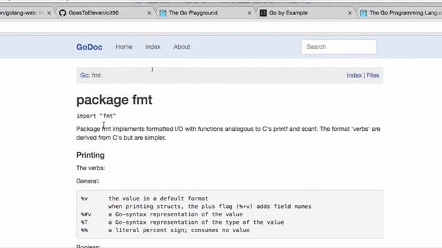 golang variables docs variadic params смотреть онлайн