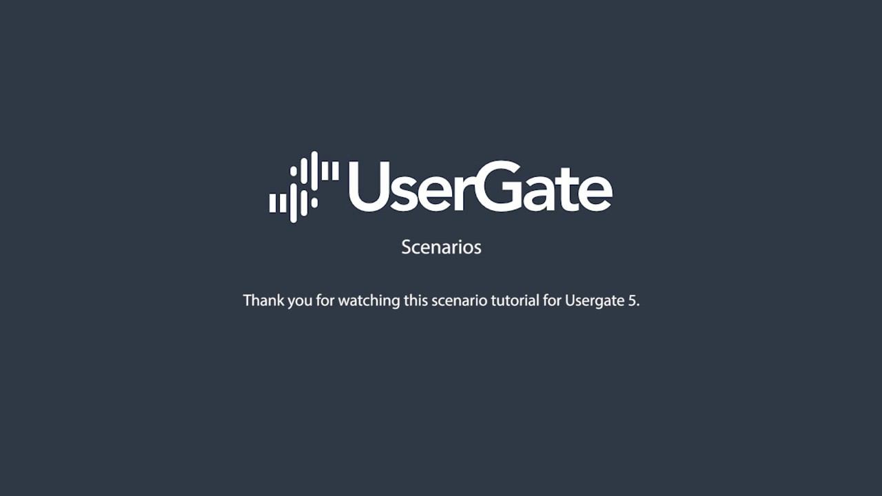 UserGate 5. Using scenarios to limit user traffic смотреть онлайн