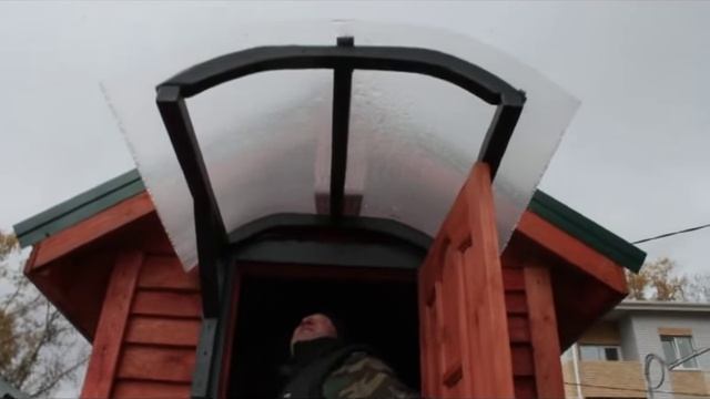 Козырек из дерева своими руками за вечер. смотреть онлайн