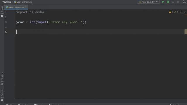 How to Print Calendar of Any Year in Python | Python Example Program смотреть онлайн