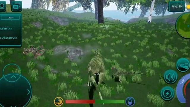 The Cursed Isle - Выживание за Аллозавра #thecursedisle