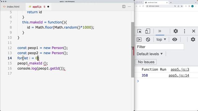 How to use JavaScript Instance Objects Create separate Objects with private values within the objec смотреть онлайн