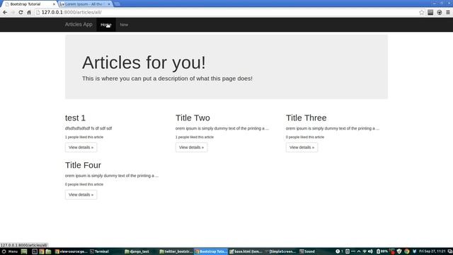 Python Django Tutorial 24 - Reusing apps and using twitter bootstrap смотреть онлайн