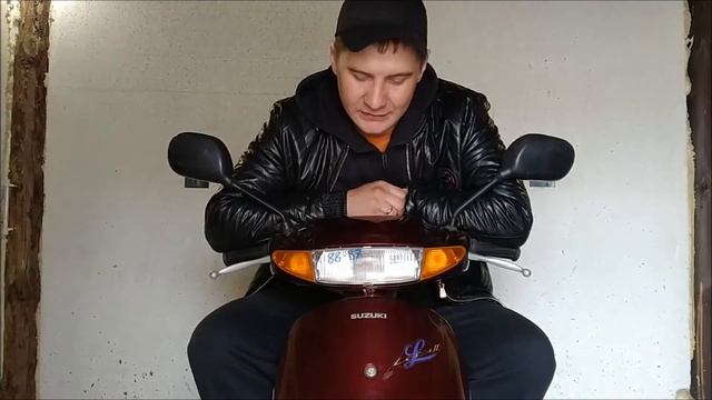 Без пробега по РФ японский мопед Suzuki LETS 2 ПЛЮСЫ и минусы смотреть онлайн