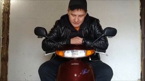 Без пробега по РФ японский мопед  Suzuki LETS 2 ПЛЮСЫ и минусы