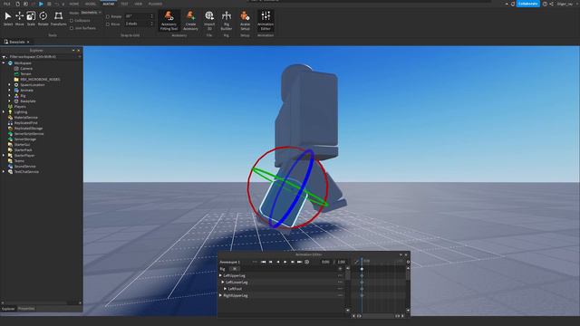 Как сделать свою анимацию ходьбы или бега в роблокс студио? смотреть онлайн