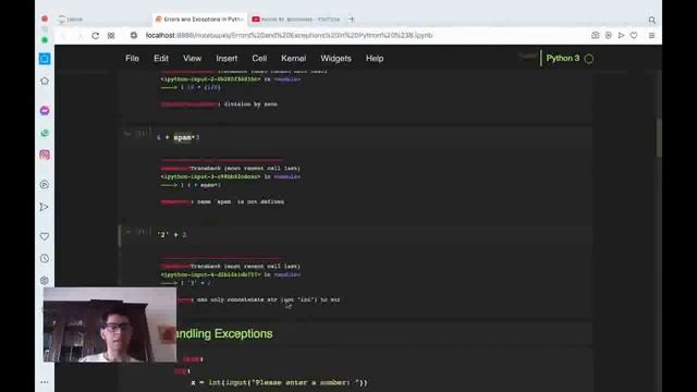 Exceptions with Python ? смотреть онлайн