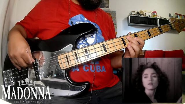 Madonna - Like a prayer (Bass cover) смотреть онлайн