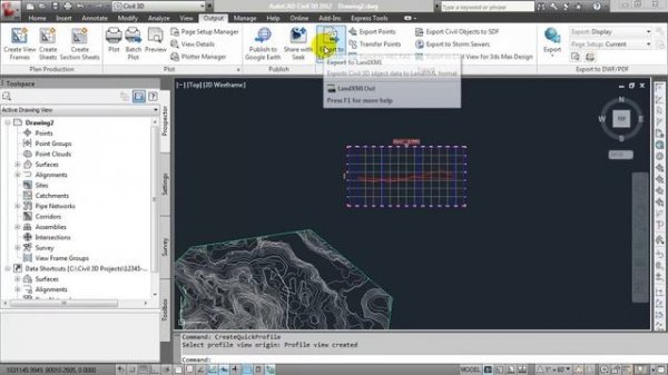 Civil 3D Tip: Creating Alignments and Profiles from 3D Polylines