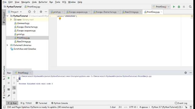 #5 Beginner to Advance Python Tutorial | Python tutorial | Print Emojis in Python смотреть онлайн