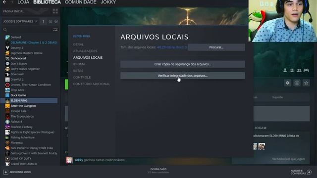 Tutorial ELDEN RING Easy Anti- Cheat Launch Error Jogo não Abre смотреть онлайн