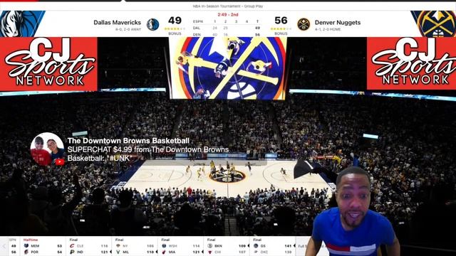 Dallas Mavericks vs Denver Nuggets Live Stream Play by Play & Reaction смотреть онлайн