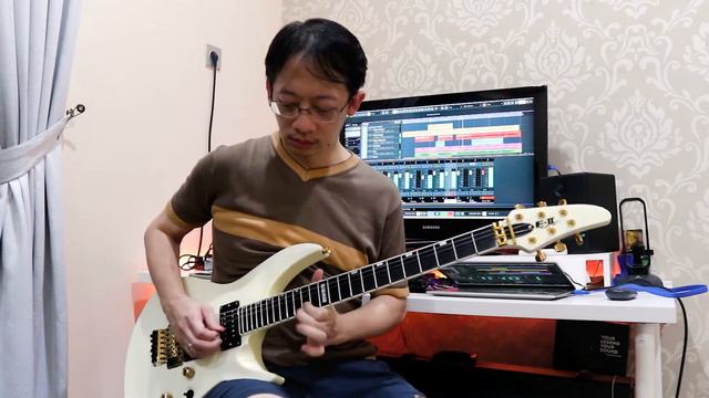 Lust For Life - Marty Friedman Guitar Cover смотреть онлайн