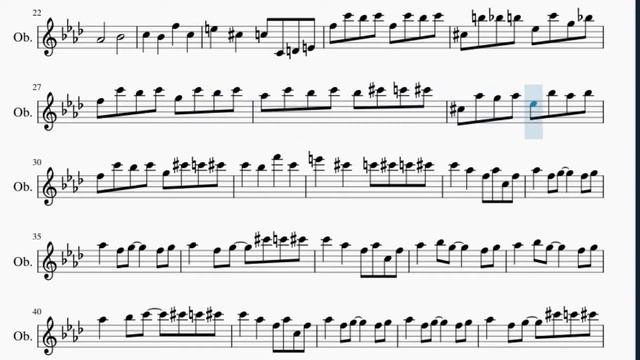 Oboe Sheet Music: How to play Spider Dance(Undertale) by Toby Fox смотреть онлайн