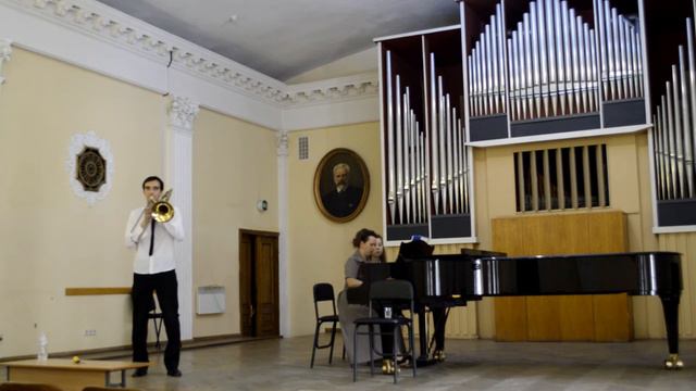 Alessandro Besozzi - sonata B dur. Part 1 (trombone ) смотреть онлайн