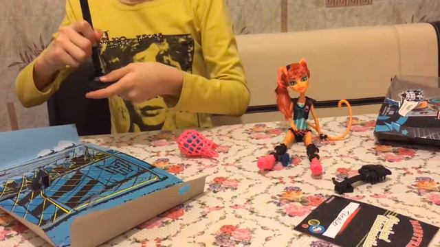 Обзор куклы monster high Toralei смотреть онлайн