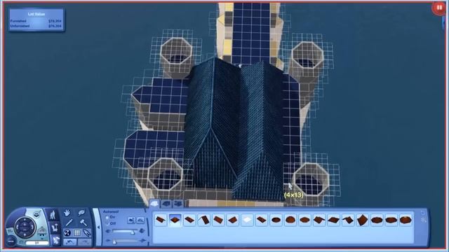 The Sims 3 House Building: CHATEAU DE CHENONCEAU - Part 3 - Mansard Roofs! смотреть онлайн