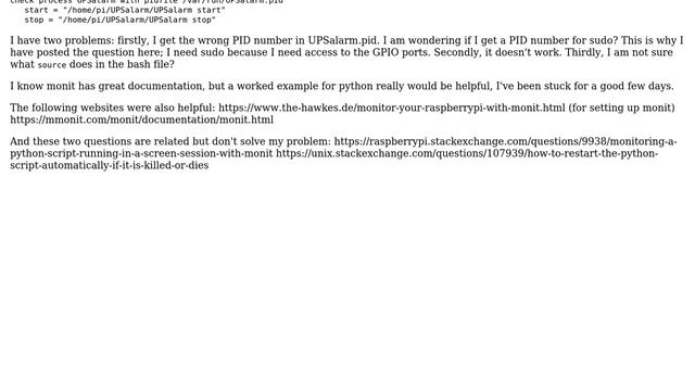 Running daemon involving GPIO on Pi смотреть онлайн
