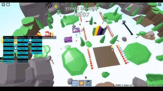Roblox FE Btools (pastebin) Ban/Kick Players Admin GUI