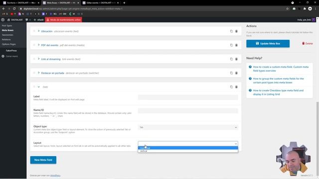 CAMPOS PERSONALIZADOS con META BOX - CURSO de JET ENGINE #3 - Tutorial en Español смотреть онлайн