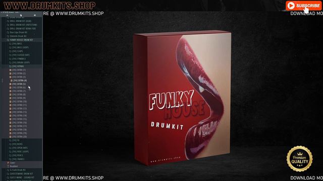 (FREE) FUNKY HOUSE DRUM KIT 2023 смотреть онлайн