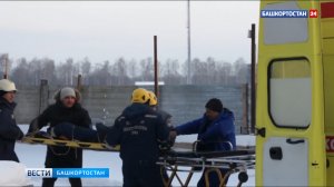 В Уфе на стройке рабочий упал в шахту лифта