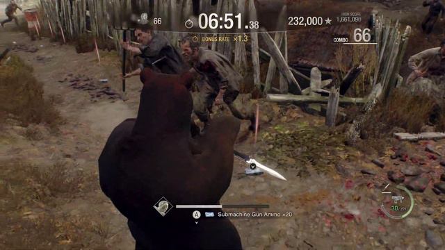 Bear Krauser Mod Gameplay (RE4 Remake Mercenaries) смотреть онлайн