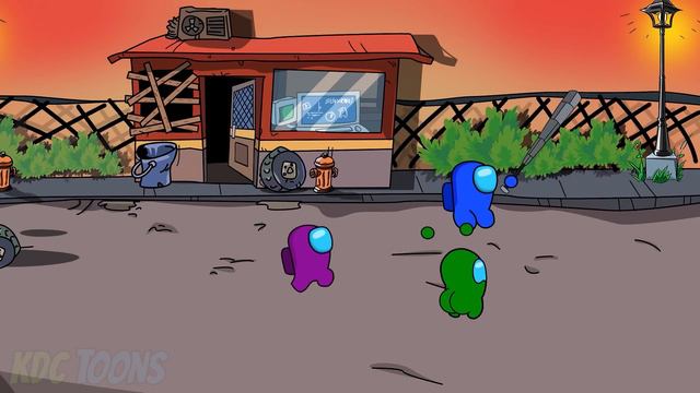 Among Us vs SCP-3166 Garfield, Zomboss - 어몽어스 좀비 애니메이션 - Among us Zombie Animation смотреть онлайн