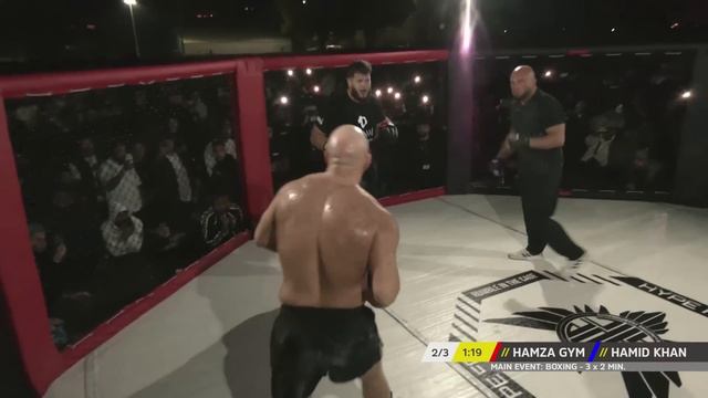 Hamza Gym vs Hamid Khan | Fight Night der Social Media Stars 2 | Full Fight смотреть онлайн