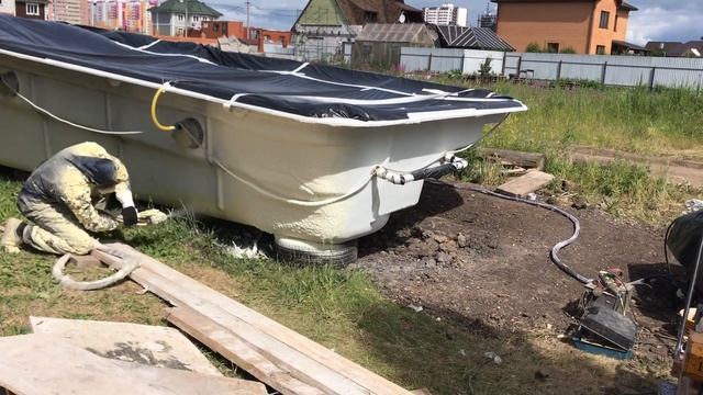 Как ПОДГОТОВИТЬ ОСНОВАНИЕ для установки композитного бассейна? Композитный бассейн Compass в Тюмени