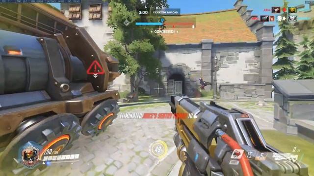 12 minutes of overwatch on AMD e2-2000 смотреть онлайн